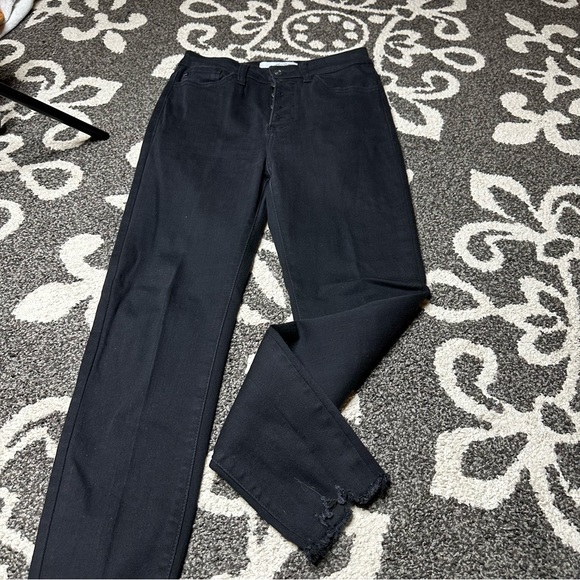 KanCan Denim - KanCan Jeans womens black with button fly 5/26